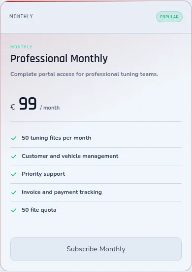 Credit & Subscription System
